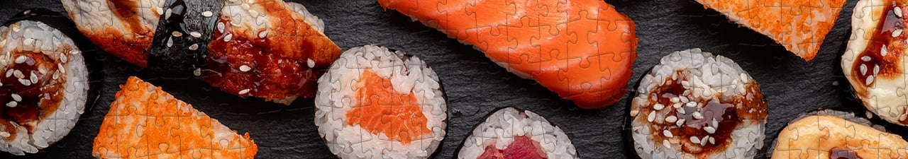 Collezione di puzzle Cibo asiatico puzzleYOU