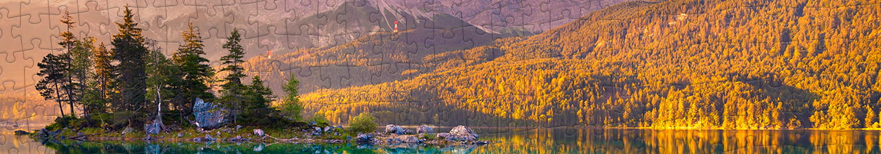 Collezione di puzzle Montagne e valli puzzleYOU