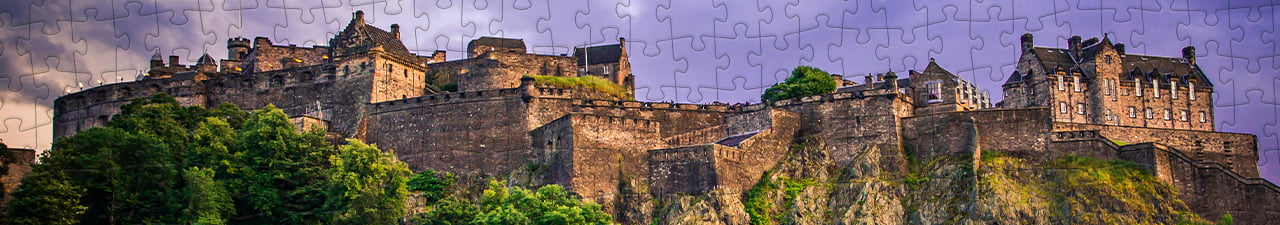 Collezione di puzzle Castello di Edimburgo puzzleYOU