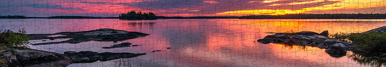 Collezione di puzzle Grandi Laghi puzzleYOU