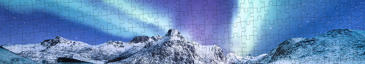 Collezione di puzzle L'aurora boreale puzzleYOU