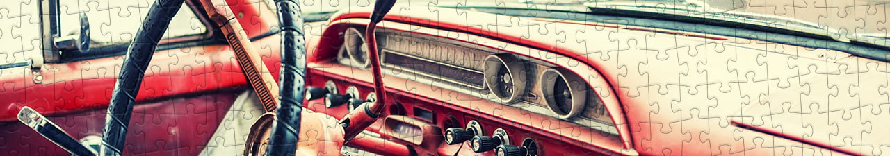 Collezione di puzzle Auto d'epoca puzzleYOU