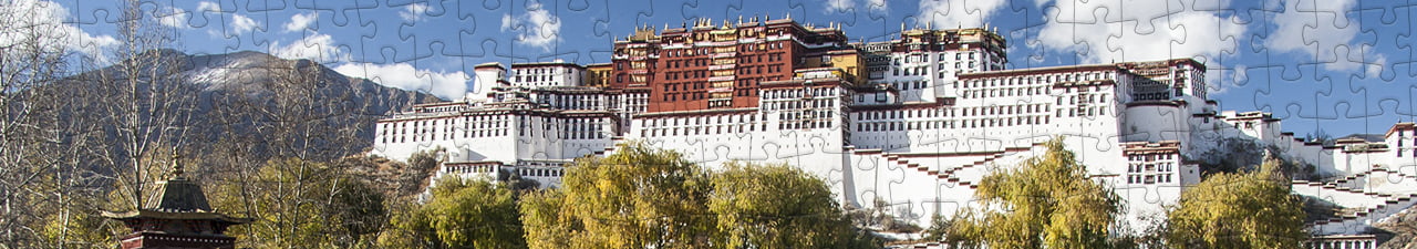 Collezione di puzzle Palazzo Potala Lhasa puzzleYOU