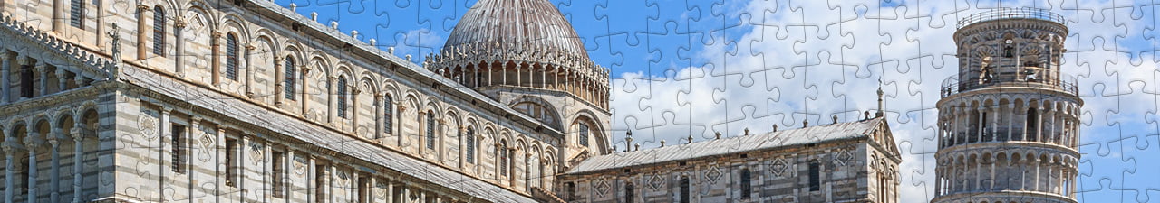 Collezione di puzzle Torre pendente di Pisa puzzleYOU