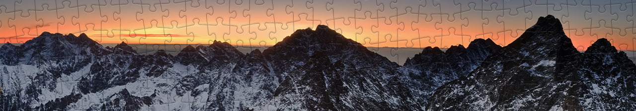 Collezione di puzzle Montagne Rocciose puzzleYOU