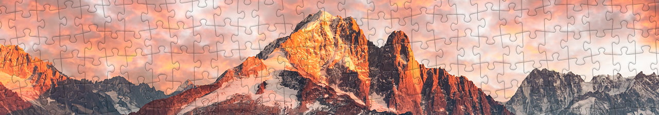 Collezione di puzzle Il Monte Bianco puzzleYOU