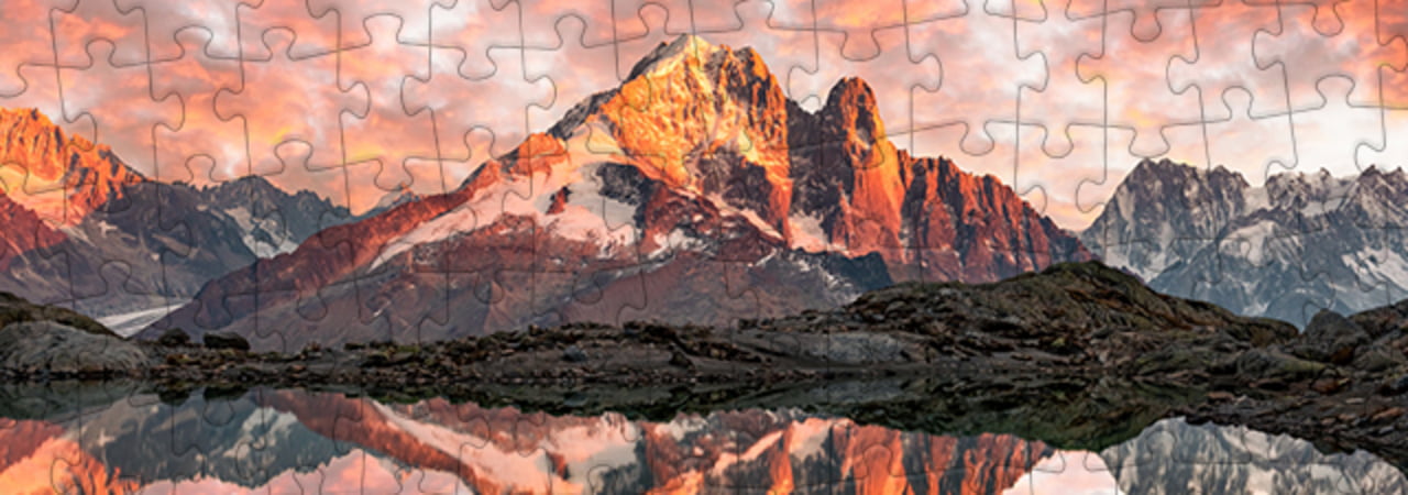 Collezione di puzzle Il Monte Bianco puzzleYOU