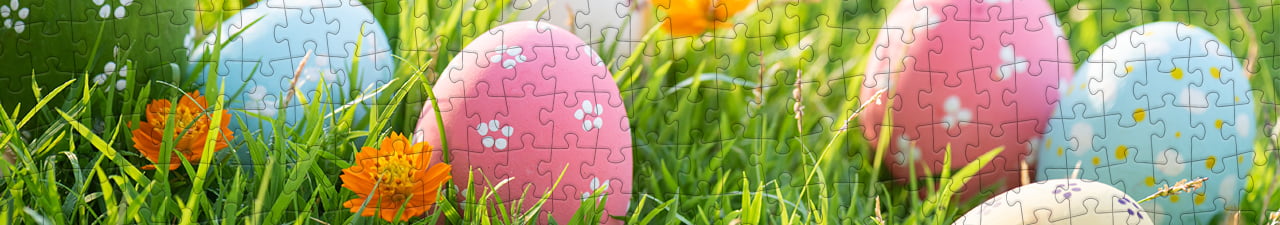 Collezione di puzzle Pasqua puzzleYOU