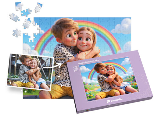 Puzzle fotografico AI Art