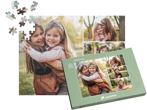 Foto puzzle da 200 pezzi montato