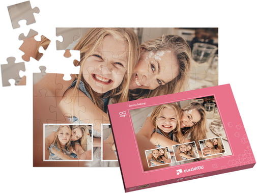 Foto puzzle da 48 pezzi montato